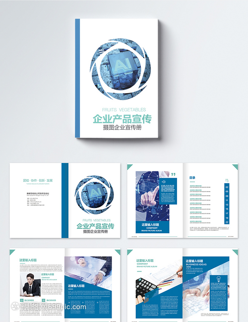 企業(yè)產(chǎn)品宣傳畫(huà)冊(cè)